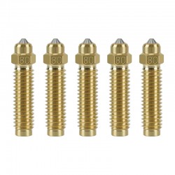 Σετ ακροφυσίων από σκληρυμένο ορείχαλκο 0,8 mm για το ELEGOO Centauri Carbon