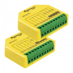 SHELLY Plus RGBW PM Ελεγκτής λωρίδας LED με Wi-Fi/Bluetooth (σετ 2 τεμαχίων)