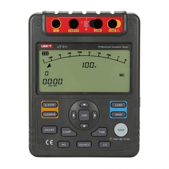 Uni-T UT511 Μετρητής αντίστασης μόνωσης υψηλής τάσης