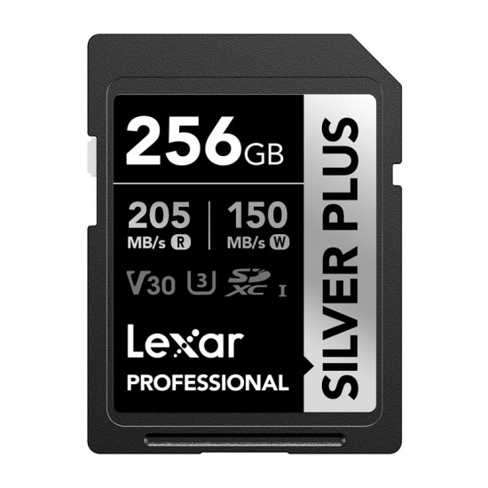 Κάρτα μνήμης Lexar Professional SILVER PLUS SDXC 256GB