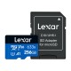 Κάρτα μνήμης Lexar High-Performance 633x microSDXC 256GB + προσαρμογέας SD