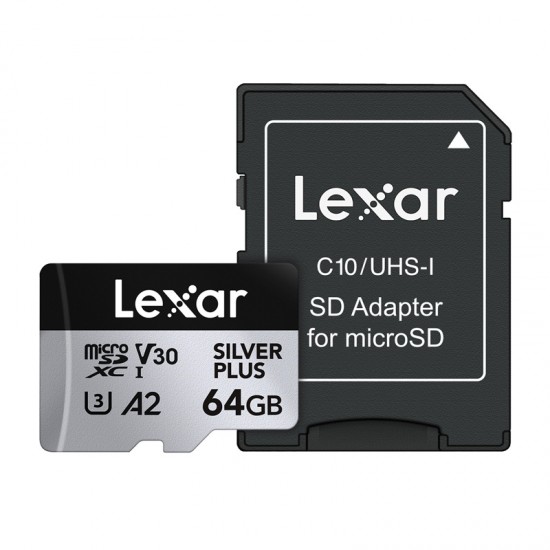 Τρόπος αγοράς Lexar High-Performance Silver Plus microSDXC 64GB + προσαρμογέας