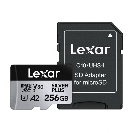 Τρόπος αγοράς Lexar High-Performance Silver Plus microSDXC 256GB + προσαρμογέας