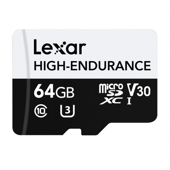 Κάρτα μνήμης Lexar υψηλής αντοχής microSDHC/microSDXC 64GB