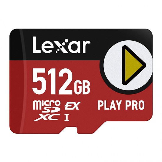 Κάρτα μνήμης Lexar PLAY Pro microSD Express 7.1 512GB