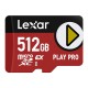 Κάρτα μνήμης Lexar PLAY Pro microSD Express 7.1 512GB
