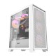 Darkflash DRX70 MESH θήκη υπολογιστή (λευκή) + 4 ανεμιστήρες RGB