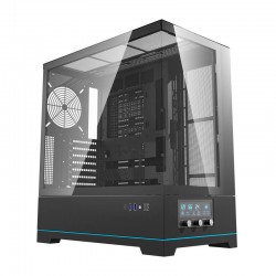 Darkflash DY451 κουτί υπολογιστή χωρίς ανεμιστήρες (μαύρο)