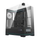 Darkflash DY450 θήκη υπολογιστή χωρίς ανεμιστήρες (μαύρο)