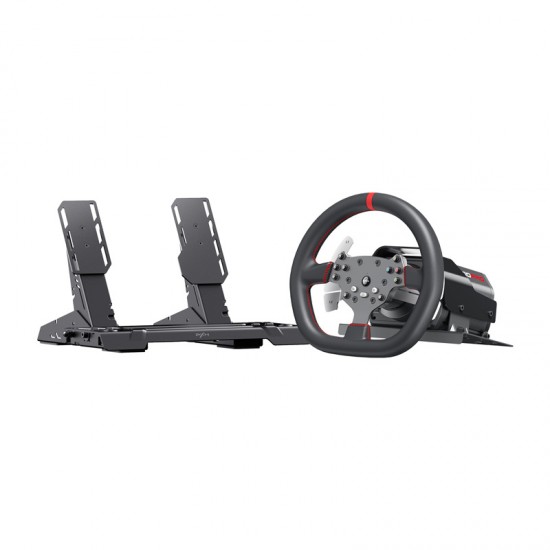 PXN-V10 Ultra gaming set - τιμόνι + πεντάλ + σφιγκτήρες + αξεσουάρ τοποθέτησης (PS4 / Xbox one / PC / Xbox Series X&S)