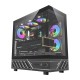 Θήκη υπολογιστή DarkFlash DS950 (μαύρη) + 6 ανεμιστήρες