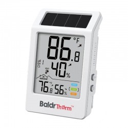 BALDRTHERM B0707 Θερμοϋγρόμετρο με ηλιακή τροφοδοσία
