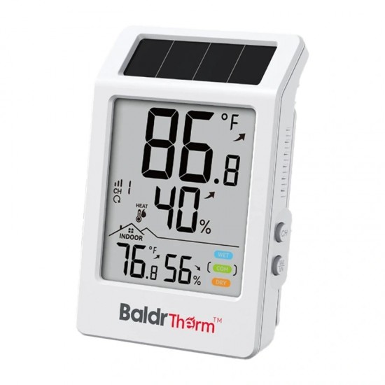 BALDRTHERM B0707 Θερμοϋγρόμετρο με ηλιακή τροφοδοσία