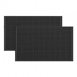 Photovoltaic panel set 2x EcoFlow 100W (rigid structure)