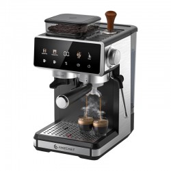 Καφετιέρα με έμβολο AMZCHEF CE-CM5560-SV (Ασημί)