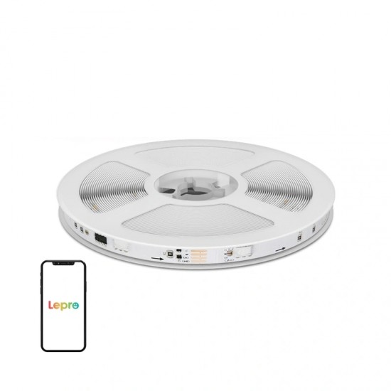 Lepro S1 5m LED ταινία RGBIC με Wi-Fi και Bluetooth
