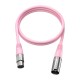 Καλώδιο Fifine XLR L9C, 180 εκ. (Ροζ)
