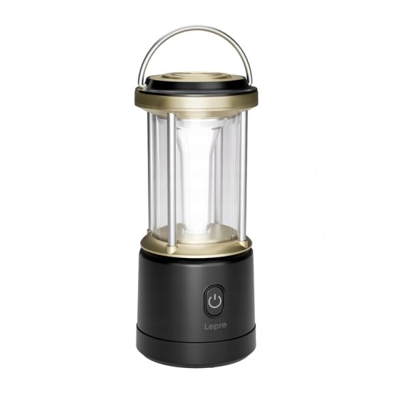 LEPRO 330043-BK Λάμπα κάμπινγκ, 1100 lm
