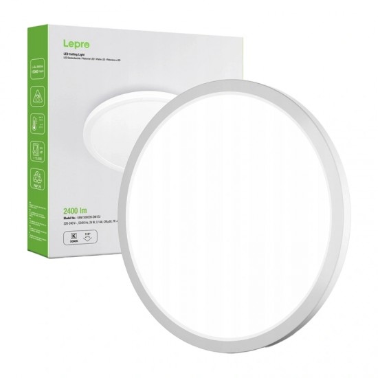 LEPRO 1500039-DW-EU Φωτιστικό οροφής 24W 2400lm