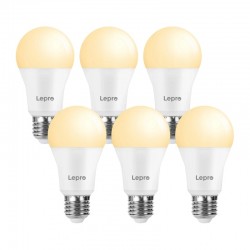 LEPRO 100080-WW-EU-6 E27 A60 13W/100W 1521 lm 2700 K Λαμπτήρας LED, συσκευασία 6 τεμαχίων