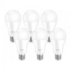 Λάμπα LED LEPRO 100080-DW-EU-6, E27, A60, 13W (100W), 1521 lm, 6500K, 180°, συσκευασία 6 τεμαχίων