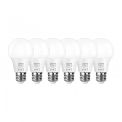 Λάμπα LED LEPRO 100089-WW-EU-6, E27, A60, 8,5 W (60 W), 806 lm, 2700 K (ζεστό), 180°, συσκευασία 6 τεμαχίων