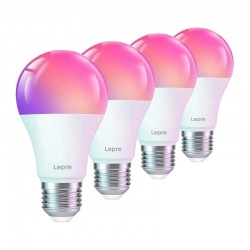 Λαμπτήρες LED LEPRO B1-EU-4 E27 με Wi-Fi, συσκευασία 4 τεμαχίων