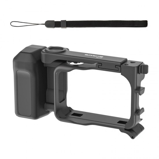 Σετ Vlogging Sunnylife για Insta360 GO Ultra – Κορδόνι – Βάση Cold Shoe (Μαύρο).