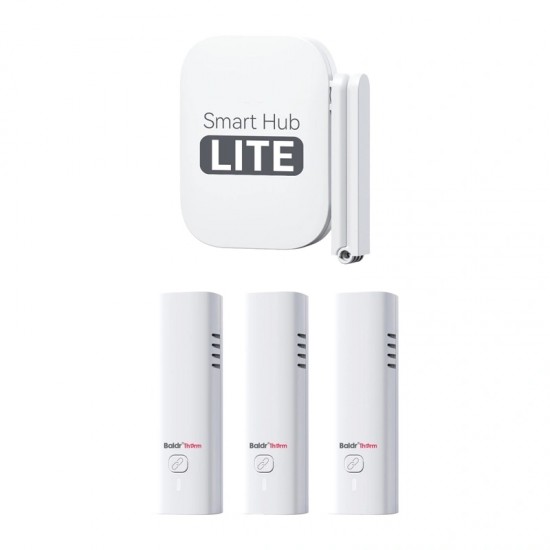 Θερμοϋγρόμετρο BALDRTHERM HCS802ARF με Wi-Fi (αισθητήρας + κεντρική μονάδα)