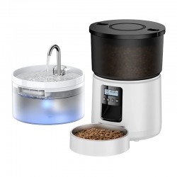 Διανομέας τροφίμων ROJECO Button 3L με διανομέα νερού 2L RXBTZH-02