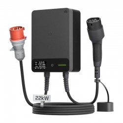 Wallbox dé 22kW με καλώδιο 10 μέτρων