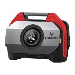 Επιβατικός αεροσυμπιεστής Etenwolf S6, 11,03 bar, 19.200 mAh (κόκκινος)