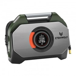 Αυτοκινήτου αεροσυμπιεστής Etenwolf S7, 11,03 bar, 38.400 mAh