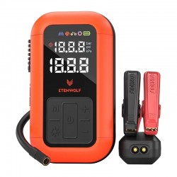 Αυτοκινήτου αεροσυμπιεστής Etenwolf X6 Pro, 11,03 bar, 8000 mAh