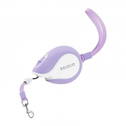 Ανασυρόμενο λουρί Rojeco Mini Pet 3 m (μοβ) RSSQYSMN3M-11