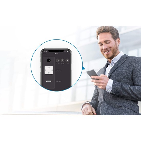 Gosund Έξυπνη Εξωτερική Πρίζα WiFi SP112 2xUSB Tuya 16A (Λευκό)
