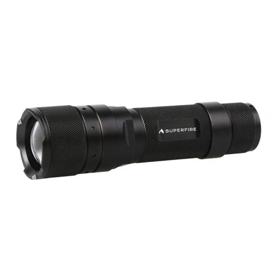 Φακός Superfire F3-L2 – 570 lm, 260 μ., 5 λειτουργίες, λειτουργία ζουμ
