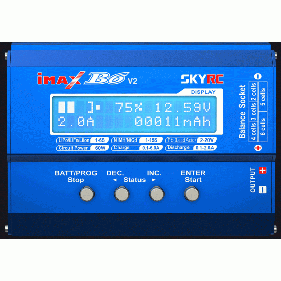 Charger SkyRC iMax B6 V2