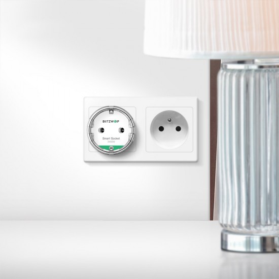 BlitzWolf Έξυπνη Πρίζα Εξωτερική BW-SHP6 Pro WIFI (EU) 3450W (Λευκό)