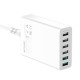 Blitzwolf Φορτιστής BW-S15 6x USB, QC 3.0, 60W (Λευκό)