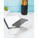 Blitzwolf Φορτιστής BW-S15 6x USB, QC 3.0, 60W (Λευκό)
