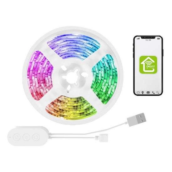 Gosund Έξυπνη Ταινία Φωτισμού WiFi RGB LED SL1 Tuya 2.8m