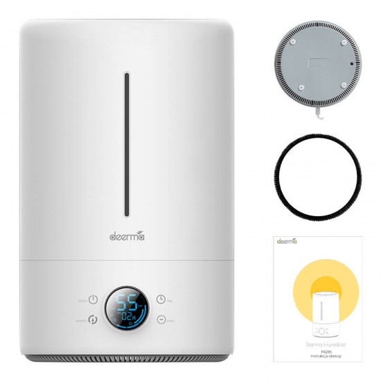Deerma Υγραντήρας Αέρα Ultrasonic F628s (Λευκό)