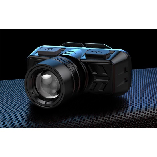 Head flashlight Superfire HL50, 150lm, USB