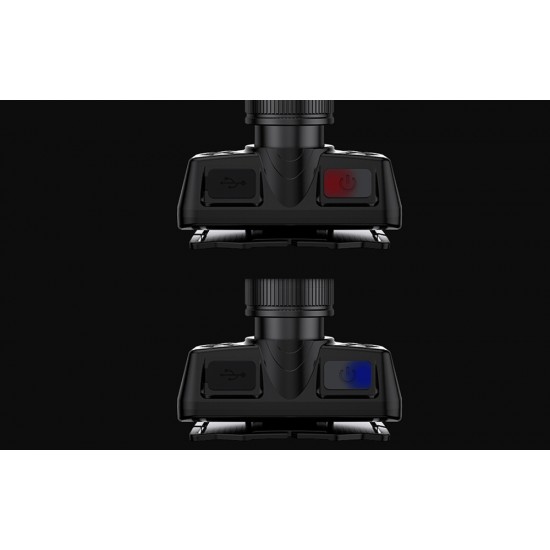 Head flashlight Superfire HL50, 150lm, USB