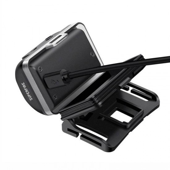Φακός κεφαλής Superfire HL07 – 320 lm, USB, 5 λειτουργίες, 90 μ.