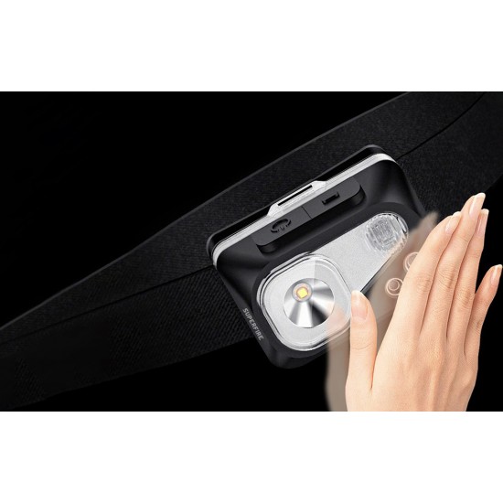 Φακός κεφαλής Superfire HL07 – 320 lm, USB, 5 λειτουργίες, 90 μ.