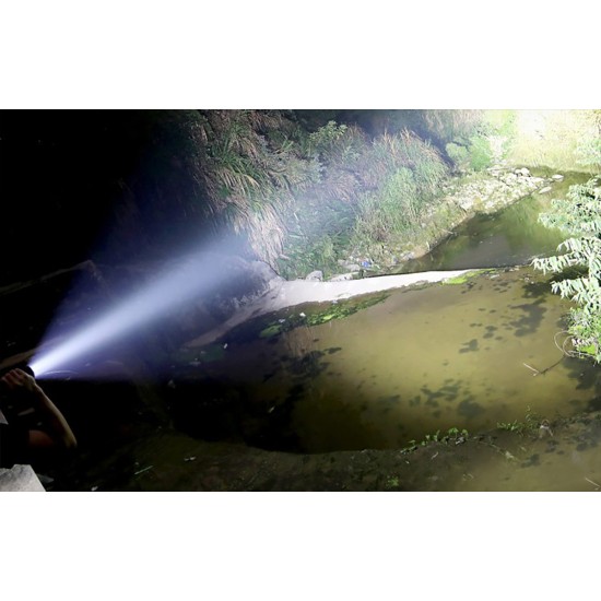 Flashlight Superfire X60-T, 1500lm, USB