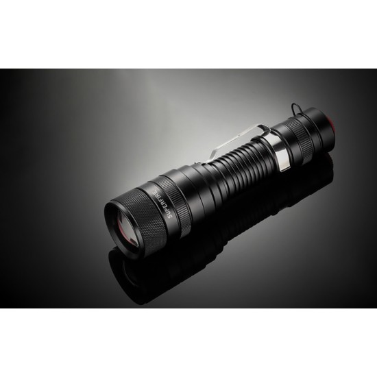 Flashlight Superfire F5, 1100lm, USB