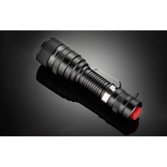 Flashlight Superfire F5, 1100lm, USB